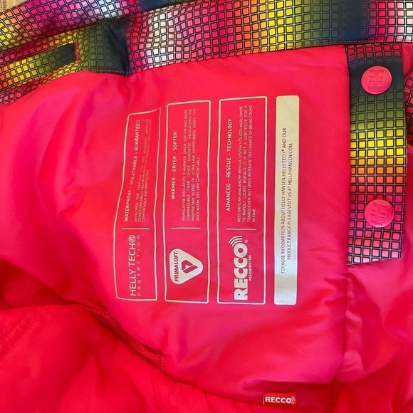 Helly Hansen Women's Snowplay Ski Jacket Size Medium - Picture 6 of 8